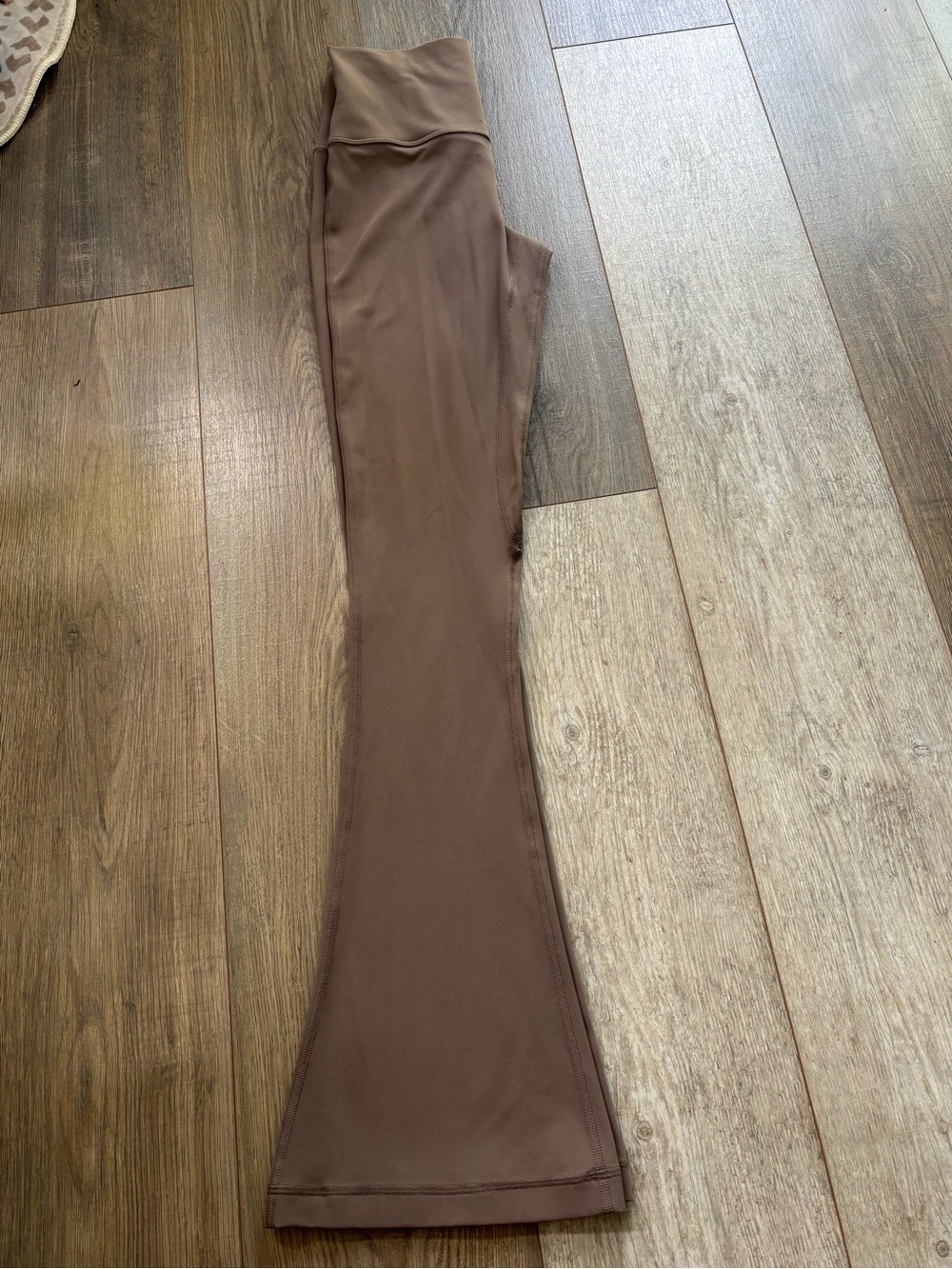 lululemon athletica Brown Flared Leggings